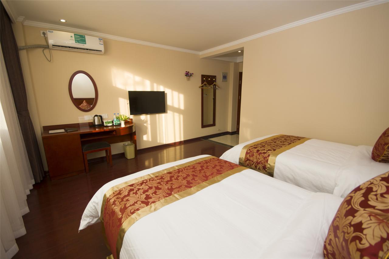 Greentree Inn Shanghai Pudong New District Yangsi Metro Station Yangxin Road Shell Hotel Exteriör bild