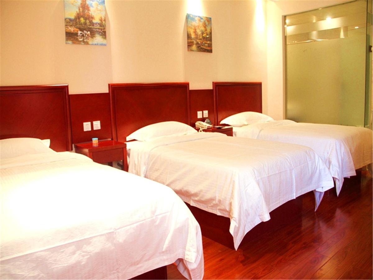 Greentree Inn Shanghai Pudong New District Yangsi Metro Station Yangxin Road Shell Hotel Exteriör bild